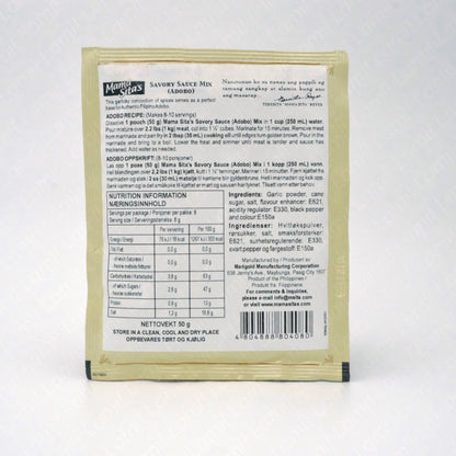 MAMASITAS Savory sauce mix- Adobo 50g