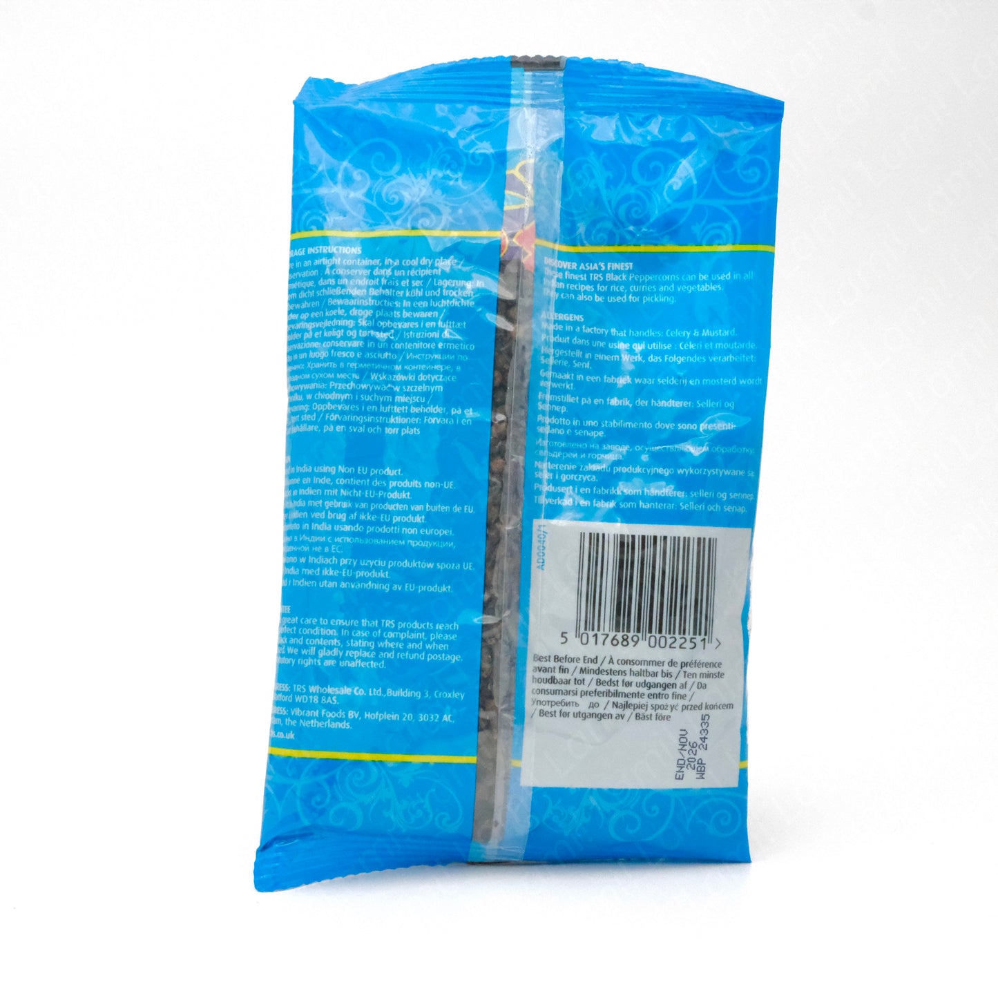 TRS Black pepper Whole 100g