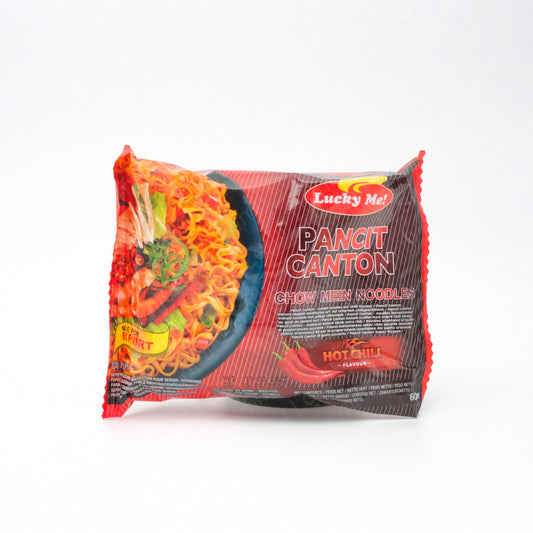 LUCKY ME Instant pancit canton HOT CHILI