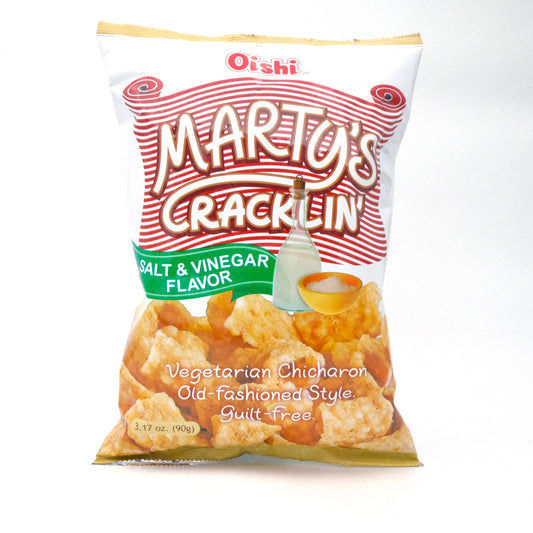 OISHI Martys cracklings salt & vinegar