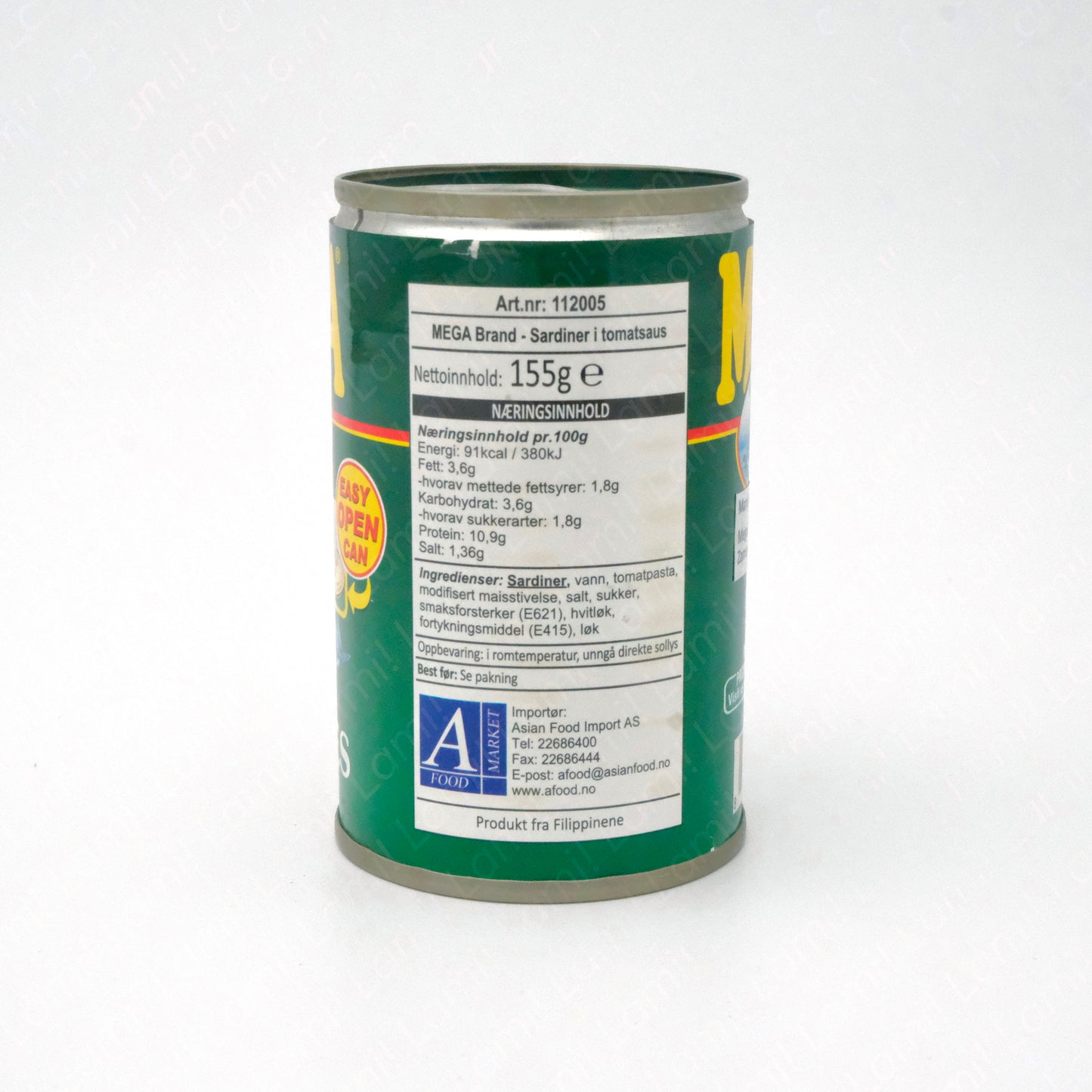 MEGA Sardines in tomato sauce 155g