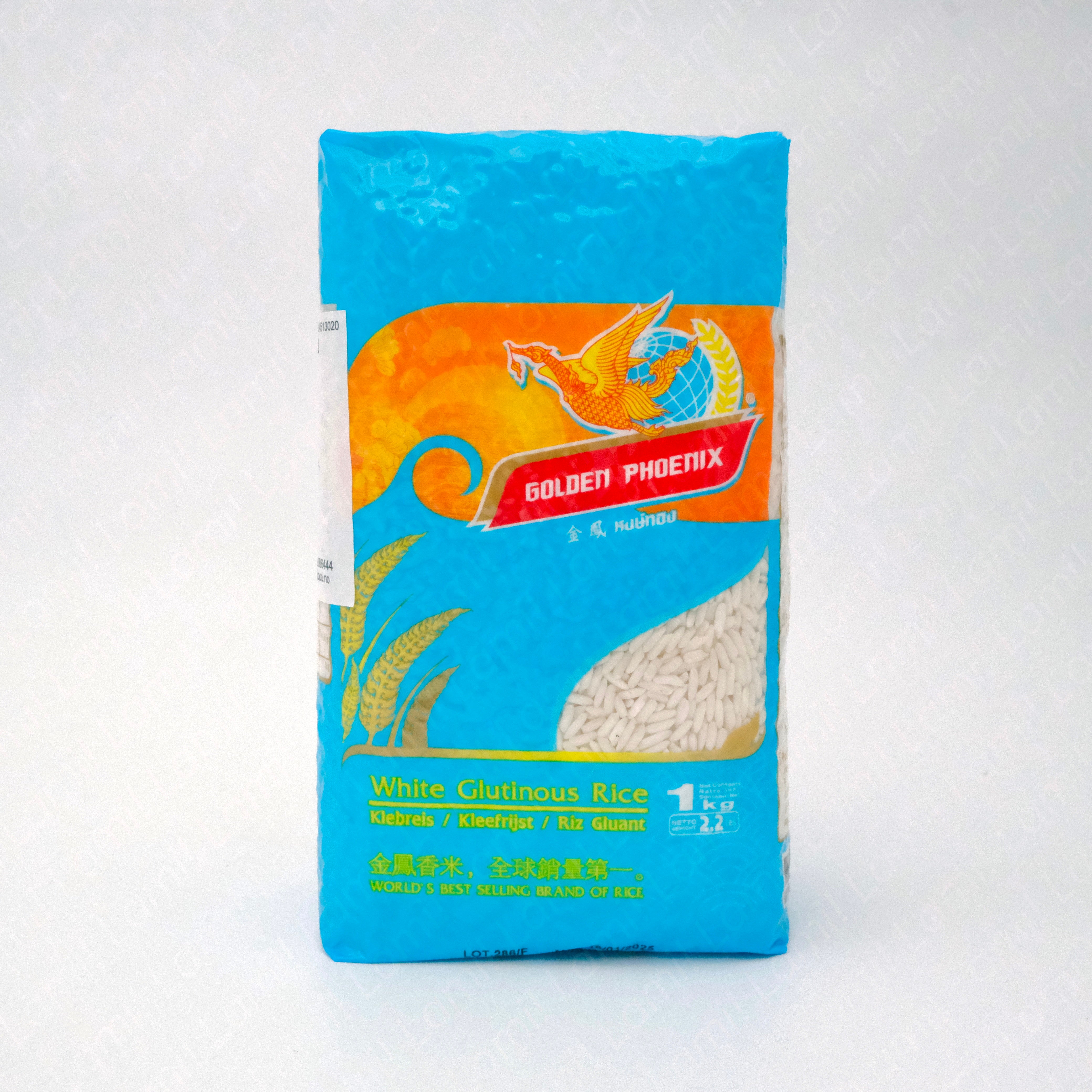 Phoenix Rice Blue GOLDEN PHOENIX Thai white glutinous rice 1kg – Lami!