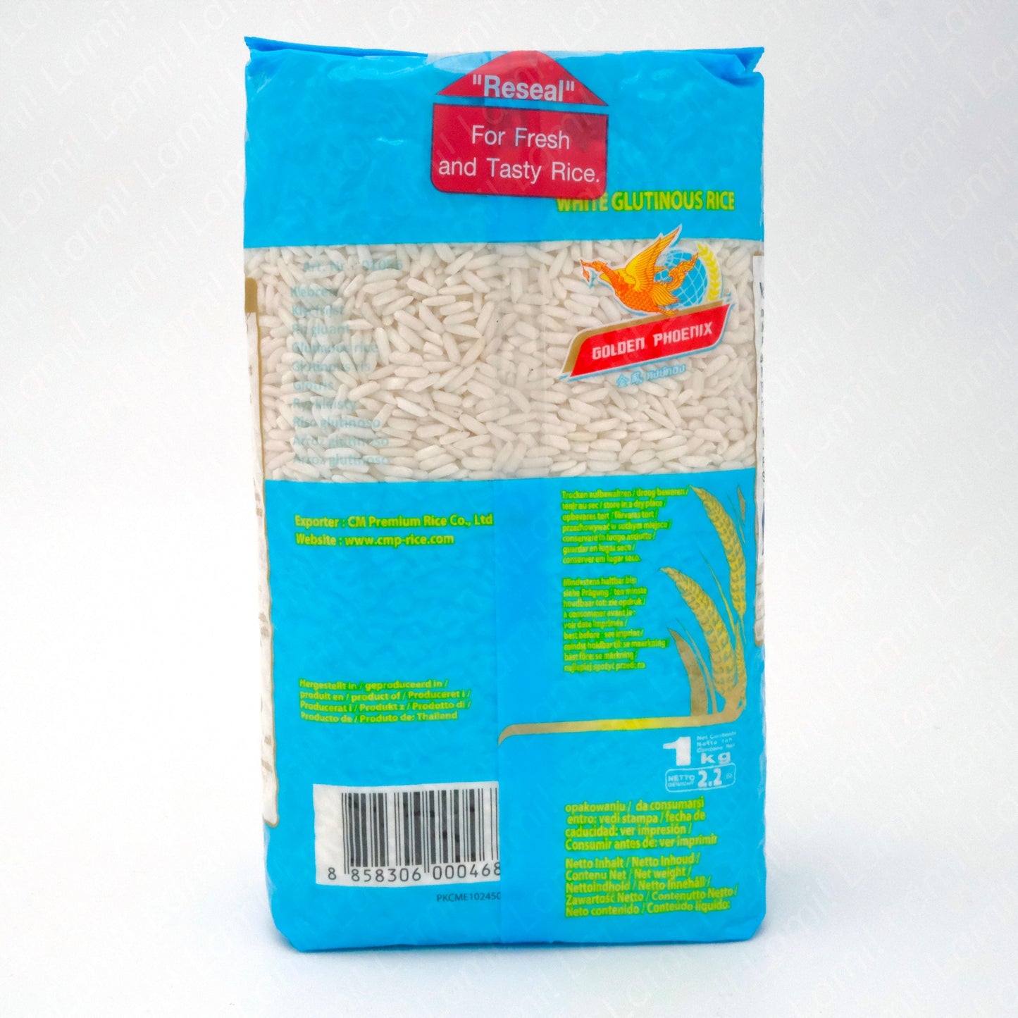 GOLDEN PHOENIX Thai white glutinous rice 1kg