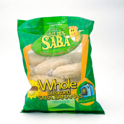GOLDEN Steamed Saba banana - Whole